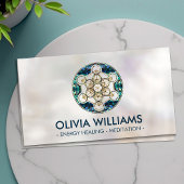 メタトロンの立方体の神聖なジオメトリ – アワロンシェル 名刺