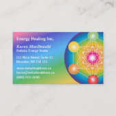 メタトロンの立方体スペクトル 名刺 (正面)