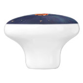 メタトロンの立方体チャクラの神聖なジオメトリ セラミックノブ (側面)