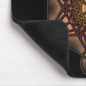 メタトロンの立方体 – 聖幾何学シンボル マウスパッド (コーナー)