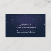 メタトロンの立方体 – 聖幾何学 名刺 (裏面)