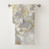 メタトロンの立方体（蓮の神聖な幾何学） バスタオルセット (インサイチュ)