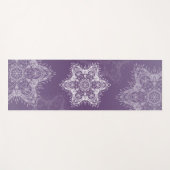 メタトロン曼荼羅紫 ヨガマット (正面(横))