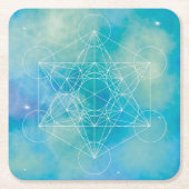 メタトロン スクエアペーパーコースター (正面)