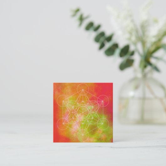 メタトロン スクエア名刺 (スタンド正面)