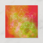 メタトロン スクエア名刺 (正面)