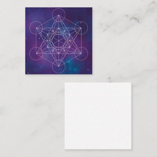 メタトロン スクエア名刺 (正面/裏面)