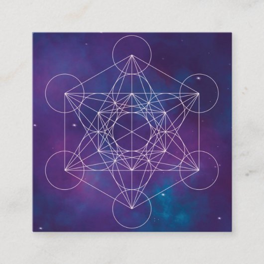 メタトロン スクエア名刺 (正面)