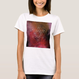 メタトロン、チャクラ、禅、神聖な幾何学的、天使 Tシャツ