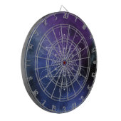 メタトロン、チャクラ、禅、神聖な幾何学、幾何学、 ダーツボード (正面左)