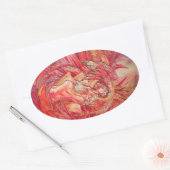 メタトロン 楕円形シール (封筒)