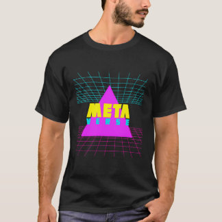 メタバース三角仮想現実ゲーマーVrプレーヤー Tシャツ