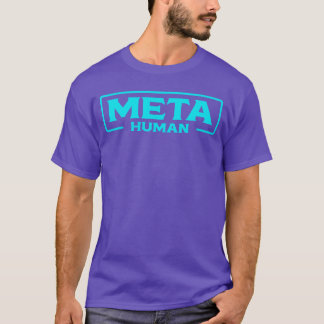 メタヒューマンメタバースVRバーチャルリアリティプレイヤー レトロ Tシャツ