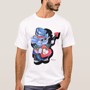 メタファントハートギターアダルト(明るい色) Tシャツ