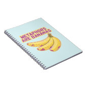 メタファーおもしろいタイポグラフィ ノートブック (右側)