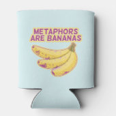 メタファーおもしろいタイポグラフィ 缶クーラー (裏面)