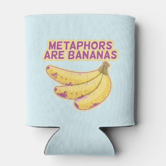 メタファーおもしろいタイポグラフィ 缶クーラー (裏面)