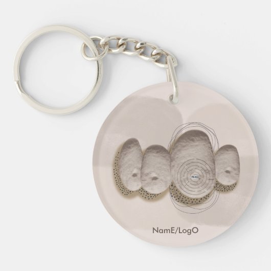 メタファー_1_インナーピースのアクリル キーホルダー (正面)