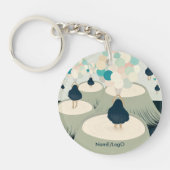 メタファー_22_夢のアクリルの少女 キーホルダー (正面)