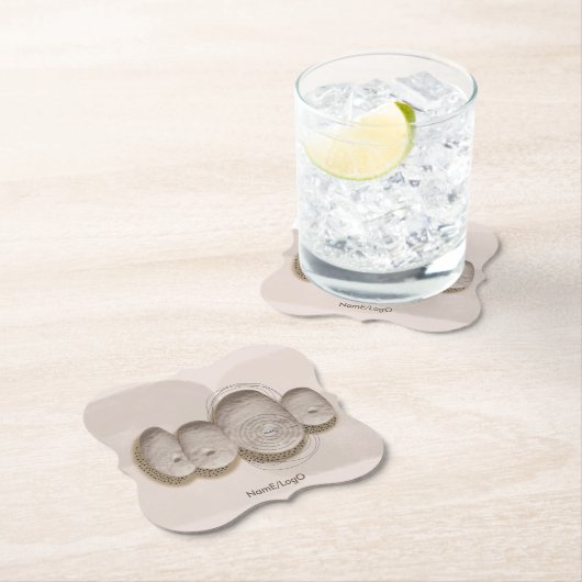 メタファ_1_内部の平和 ペーパーコースター (インサイチュ)