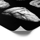 メタフィシカソクラテスPlato Aristotle Propher M ポスター (角)