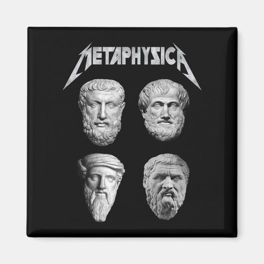 メタフィシカソクラテスPlato Aristotle Propher M マグネット (正面)