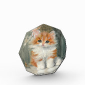 メタプルケバウムヴィンテージかわいいキットン絵を描ズ フォトブロック (左)