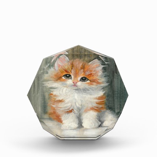 メタプルケバウムヴィンテージかわいいキットン絵を描ズ フォトブロック (正面)