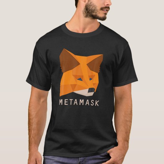 メタマスクキツネ、Pulsechainの暗号通貨財布 Tシャツ (正面)