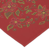 メタミスアートテーブルランナー ネイティブビーディング装飾 ショートテーブルランナー (コーナー)