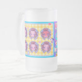 メタモルフォーゼべる フロストグラスビールジョッキ (正面左)