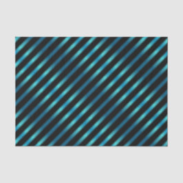 メタリックきらめくブルー斜めストライプ 薄葉紙
