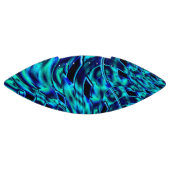 メタリックで曲がった錯覚、青から緑のイメージ アメリカンフットボール (パネル)