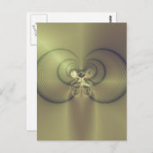 メタリックな感覚 ポストカード (正面/裏面)