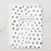 メタリックな星 - シルバー シーズンカード (正面)