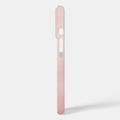 メタリックな桜色の立体的なユリの花 Case-Mate iPhoneケース (裏面 / 左)