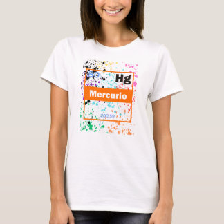 メタリックな液滴 Tシャツ