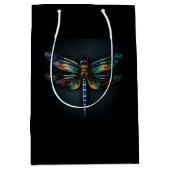 メタリックのトンボのシャツ ミディアムペーパーバッグ (正面)