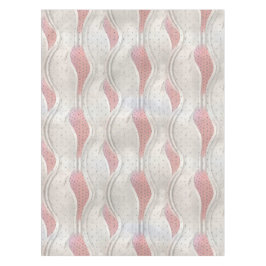 メタリックはっきりしたな3Dレッドグレーのテクスチャのテーブルクロス テーブルクロス