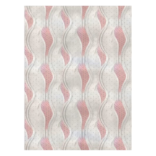 メタリックはっきりしたな3Dレッドグレーのテクスチャのテーブルクロス テーブルクロス (正面)