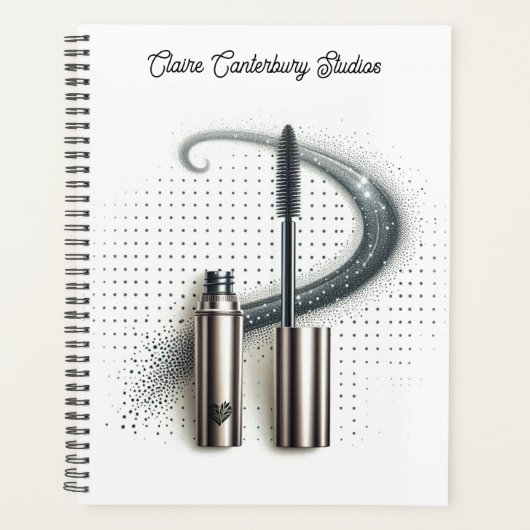 メタリックはっきりしたマスカラシュウシュ プランナー手帳 (正面)