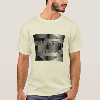 メタリックやる気を起こさせるポスター Tシャツ
