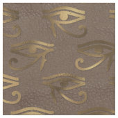 メタリックエジプトアイオンブラウン ファブリック (クローズアップ)