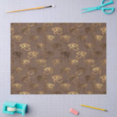 メタリックエジプトアイオンブラウン 薄葉紙 (クラフト)