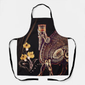 メタリックエレガントラマ エプロン (正面)