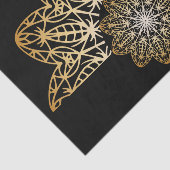 メタリックエレガント金ゴールドフェイクマンダラスデクページ 薄葉紙 (詳細)