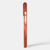 メタリックオレンジバラケースメイトiPhoneケース Case-Mate iPhoneケース (裏面 / 左)