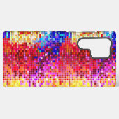メタリックカラフルシークンズルックディスコ鏡 SAMSUNG GALAXYケース (裏面横)