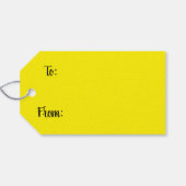 メタリッククリスマスコラージュ ギフトタグ (裏面横)