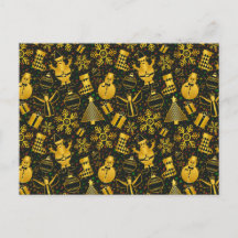 メタリッククリスマスコラージュ